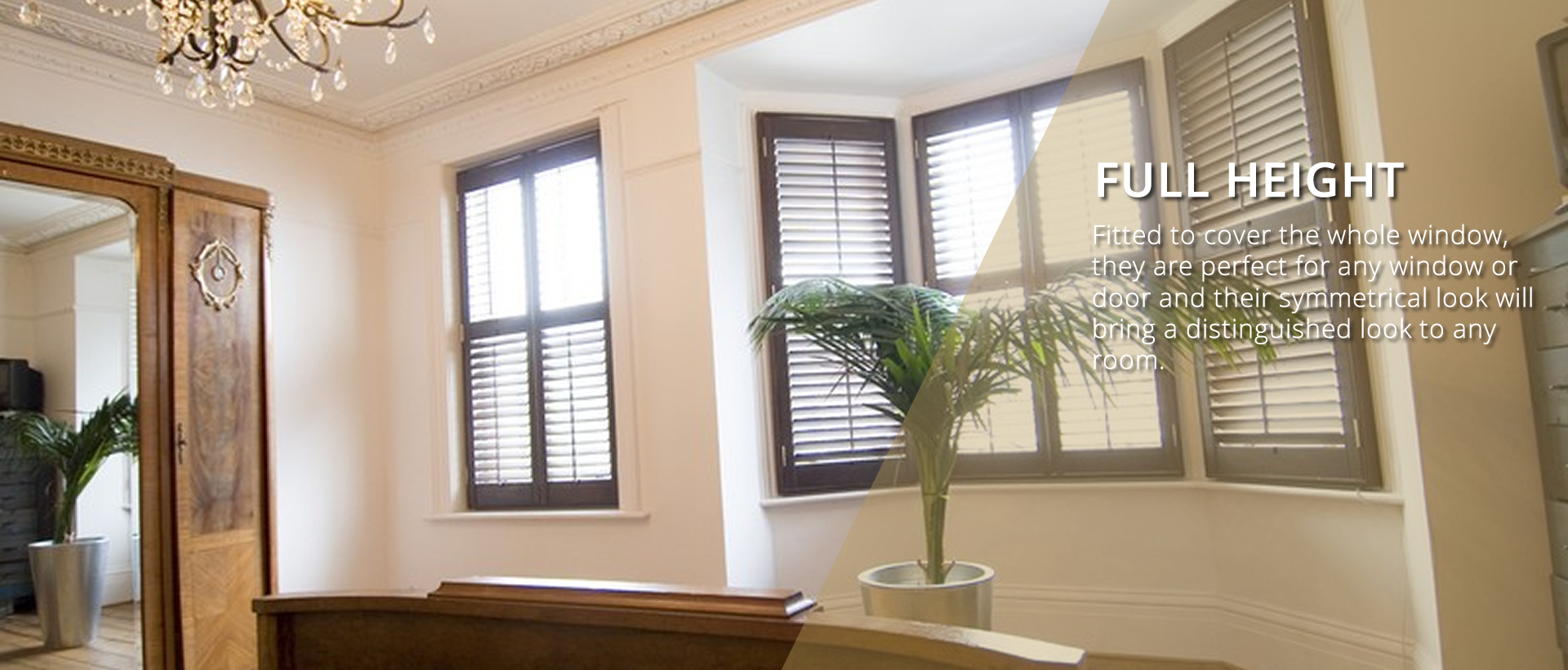 Door Shutters, Indoor Shutters UK, Full-height Shutters