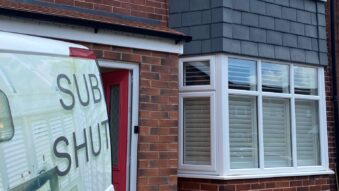 composite plantation shutters in Stockport